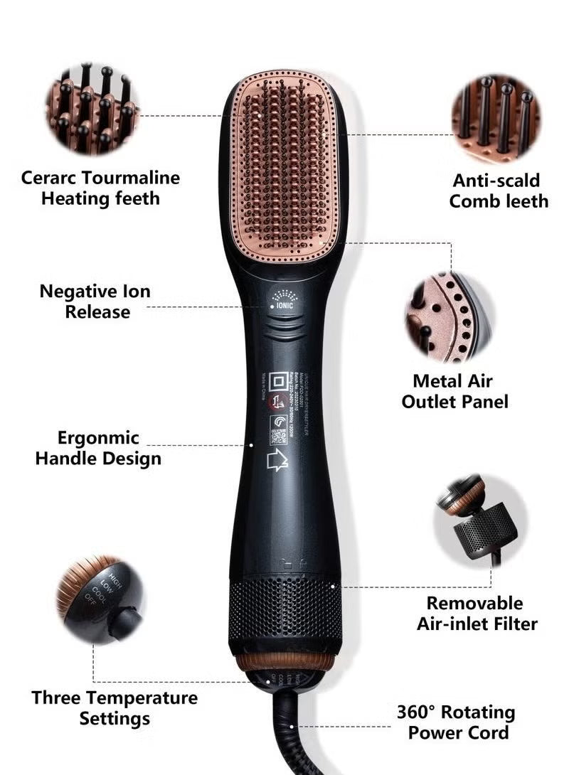 JOY PROFESSIONAL Ceramic Dryer & Styler 4-in-1 Styling Tool – Image 4