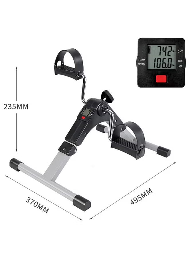Mini Pedal Exerciser Portable – Adjustable Resistance & Digital Display – Image 2