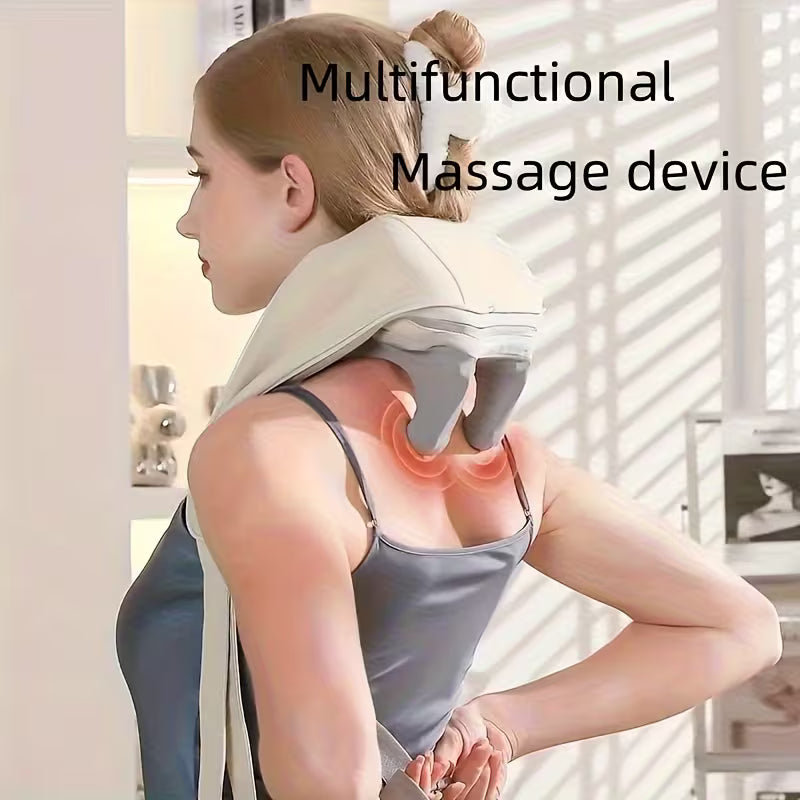 Shiatsu Neck & Back Massager – Heated Comfort – Image 4