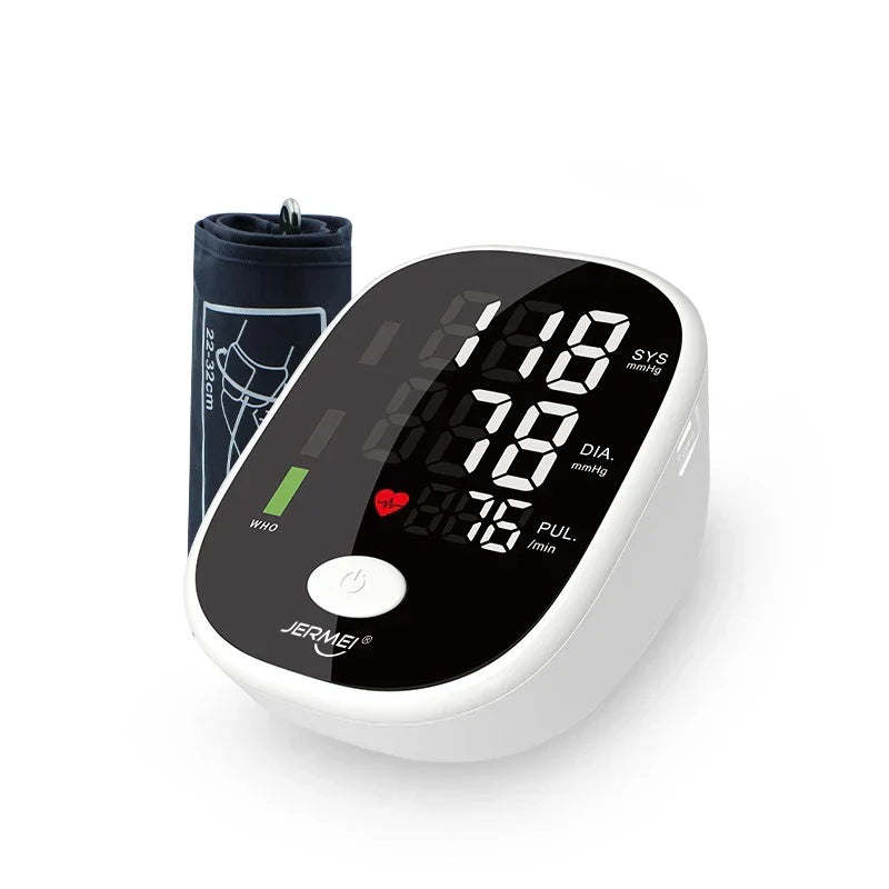 Electronic Blood Pressure Monitor with Large Cuff – Smart Microcomputer Chip – Image 4