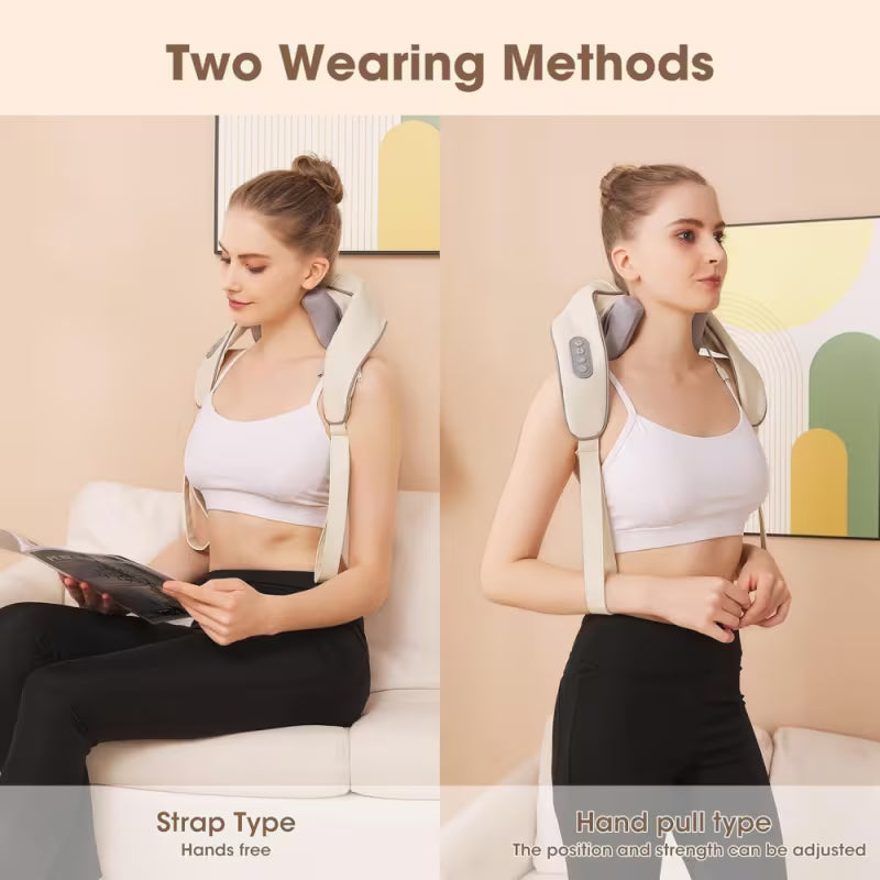 Shiatsu Neck & Back Massager – Heated Comfort – Image 9