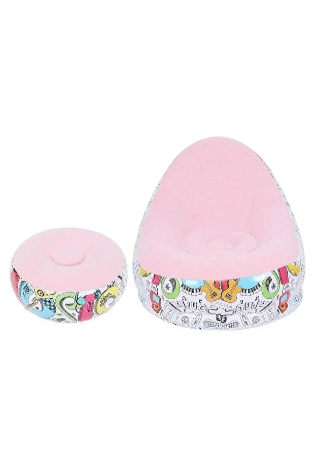 2Pcs Portable Inflatable Sofa Chair Air Pump Outdoor – Indoor – Image 13