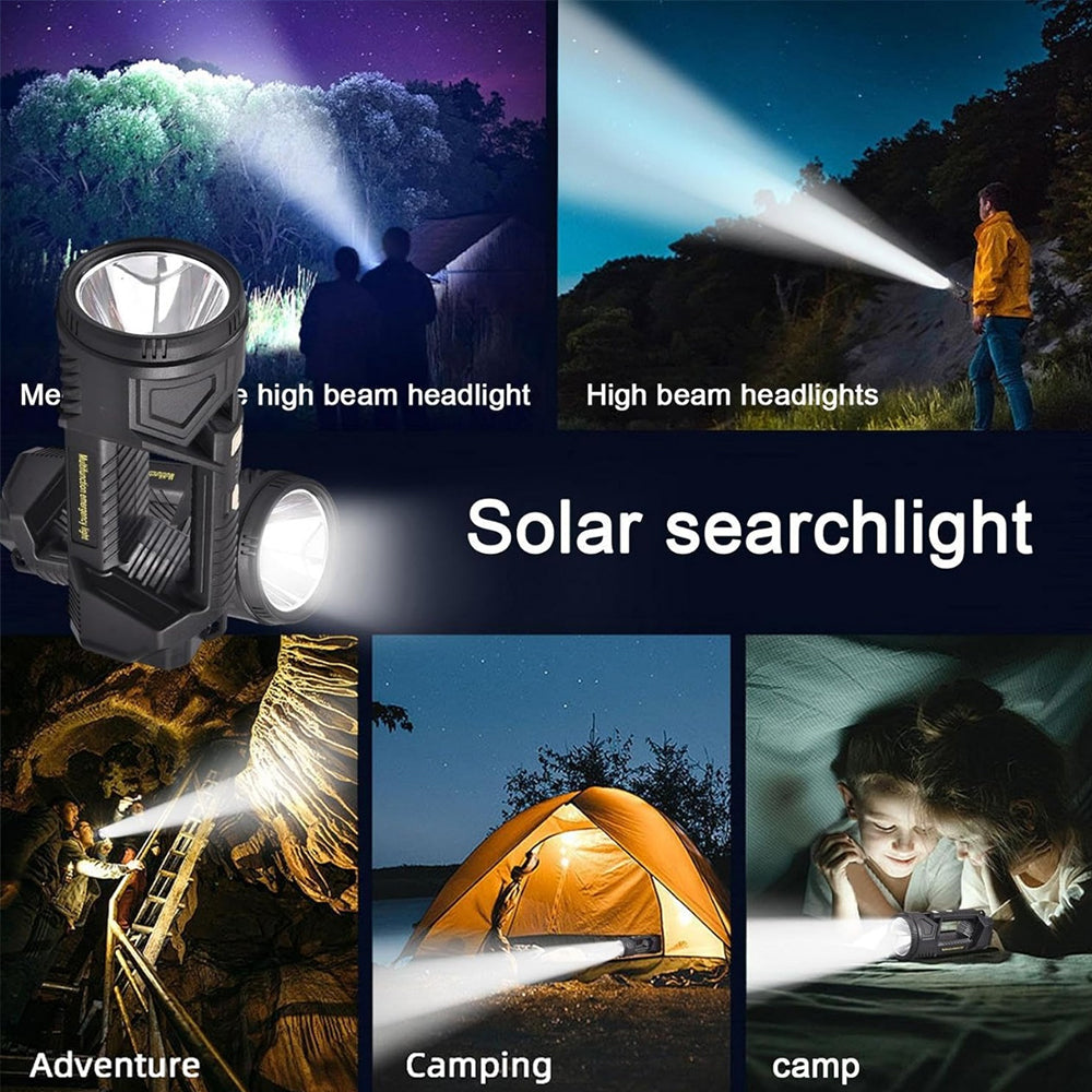 Camping Searchlight LED – Super Bright LED Flashlight Handheld Flashlight Searchlight – Image 5