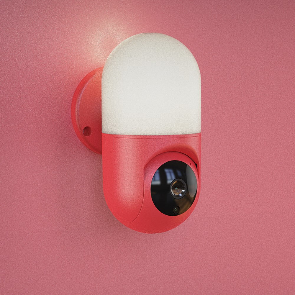 Smart Snap Wall Lamp Outdoor Motion Camera HD 2MP 1080p – Image 2