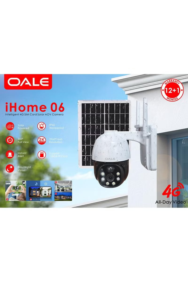 8 K SOLAR CAMERA Smart Security Camera – 4G, 8K, 355° Angle – Image 2