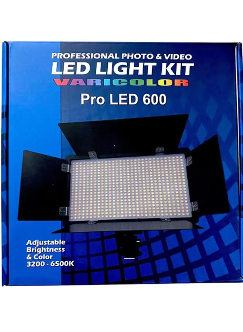 Professional Photo & Video PRO LED Light – Adjustable Brightness