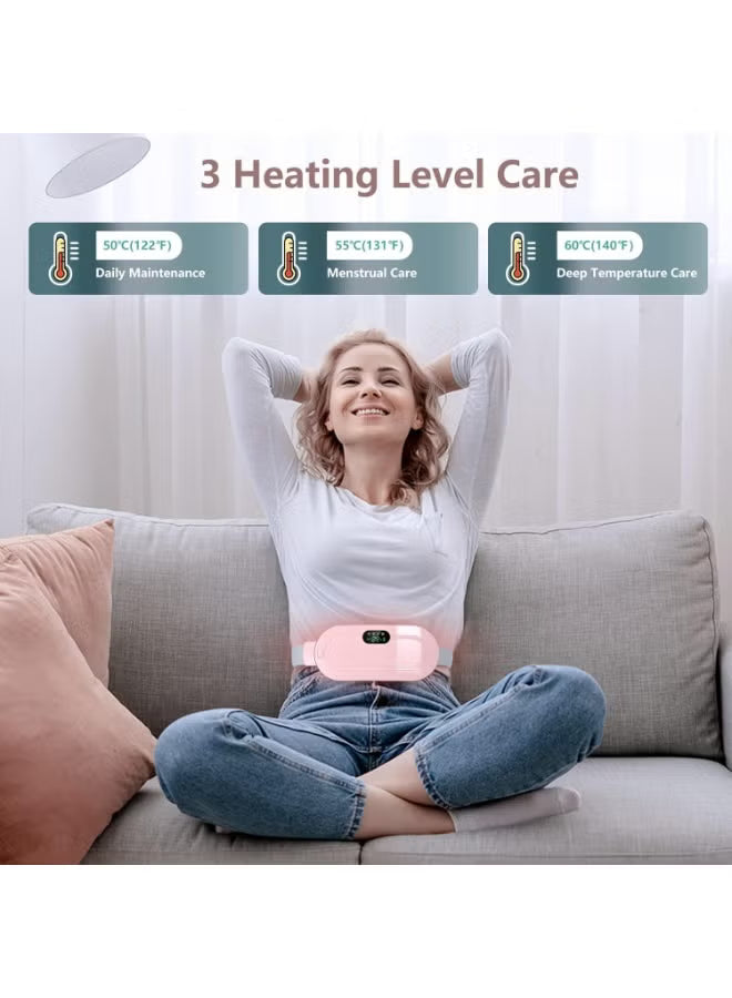 Portable Menstrual Heating Pad for Cramps Relief – Women’s Menstrual Pain Relief Device – Image 4