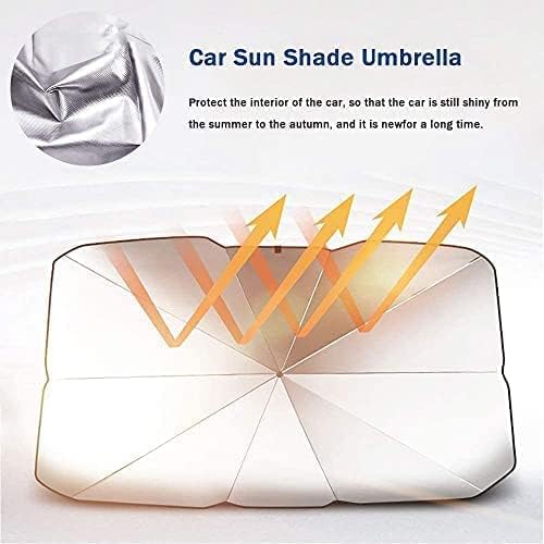 Set of 2 Windshield Umbrella Sunshades – UV Protection for Cars & SUVs – Image 3