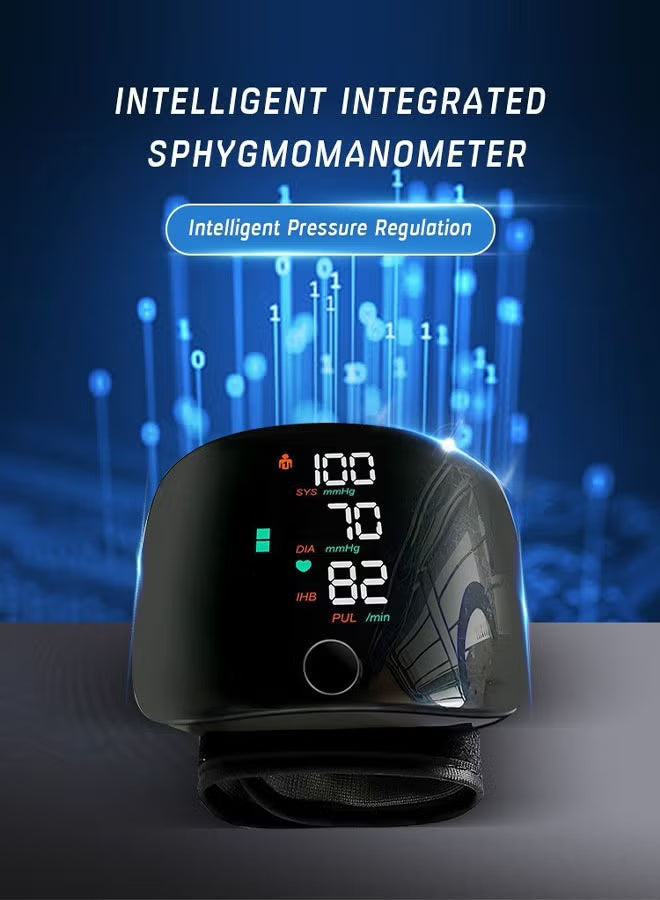Blood Pressure Monitor Dual Users x99 Readings – Voice-Enabled LCD Display – Automatic – Image 4