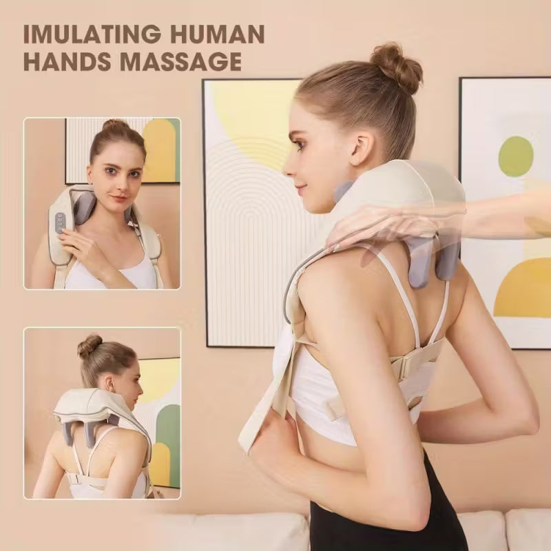 Shiatsu Neck & Back Massager – Heated Comfort – Image 10