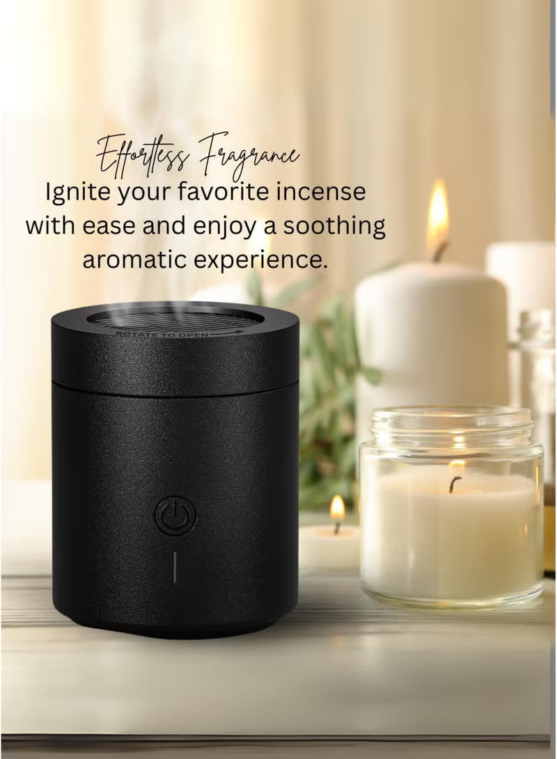 Electronic Rechargeable Bakhoor Burner – Portable USB Electric Incense Burner – Image 5