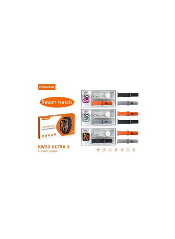 KW 23 ULTRA 3 MULTI-FUNCTION Smartwatch