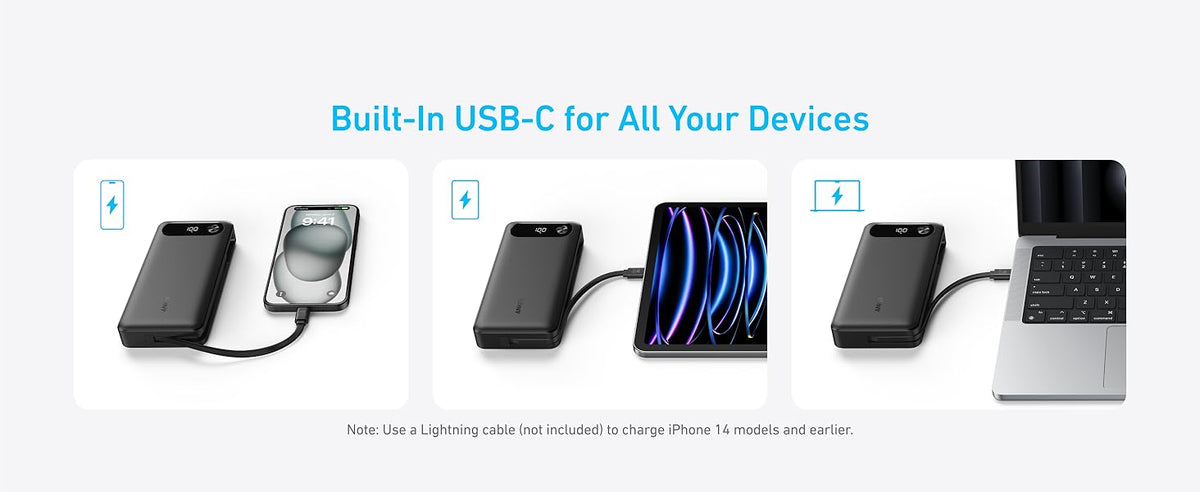 Anker Portable Charger 20K – High-Speed 87W for MacBook, iPhone – Image 7