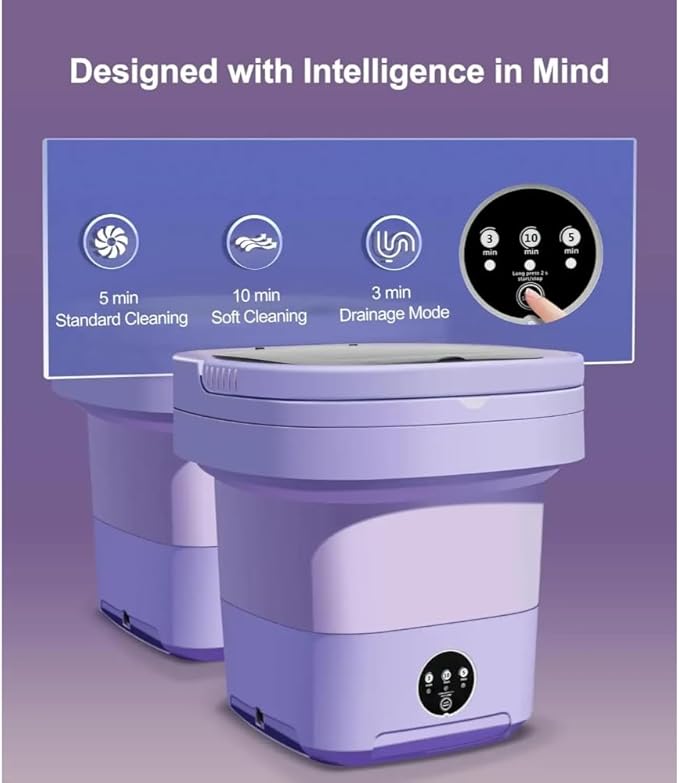 Automatic Mini Washing Machine & Dryer 13L – Image 2