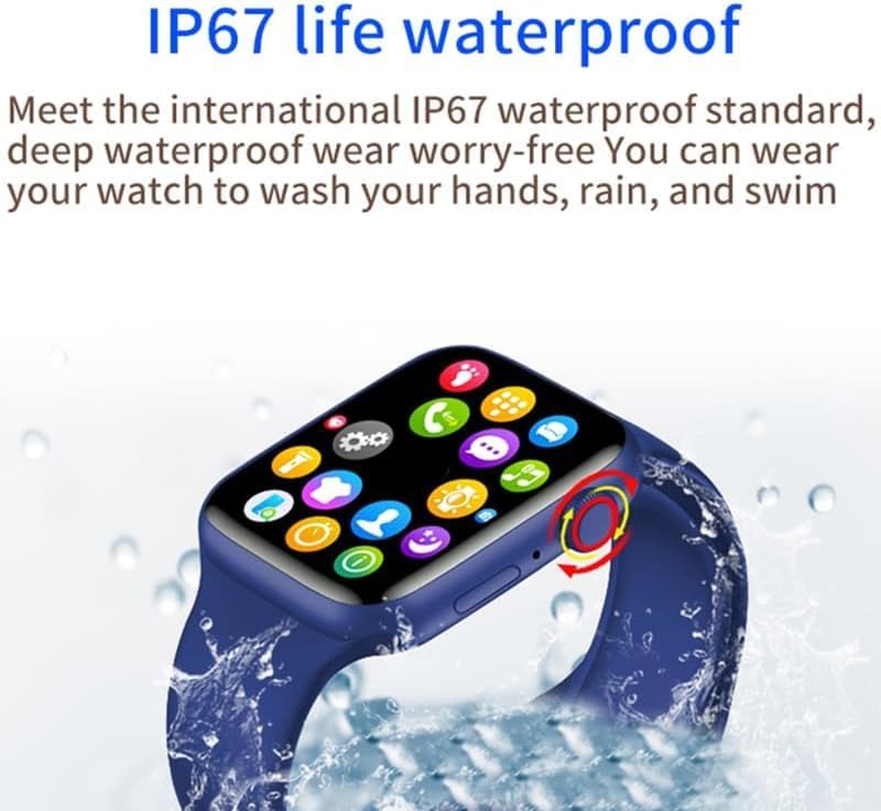 Unisex Smartwatch – Fitness Tracker, Heart Rate, BP, Sleep Monitor – Image 2