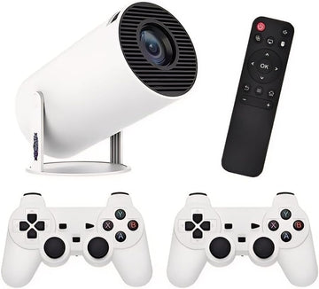 Game Projector 2-in-1 Professional Chip, Portable Projector – Wireless Controller