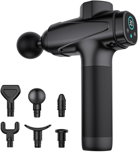Professional Handheld Massage Gun – Deep Tissue Percussion Massager