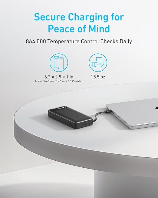 Anker Design Portable Charger 20K – High-Speed 87W for MacBook, iPhone & More – Image 2