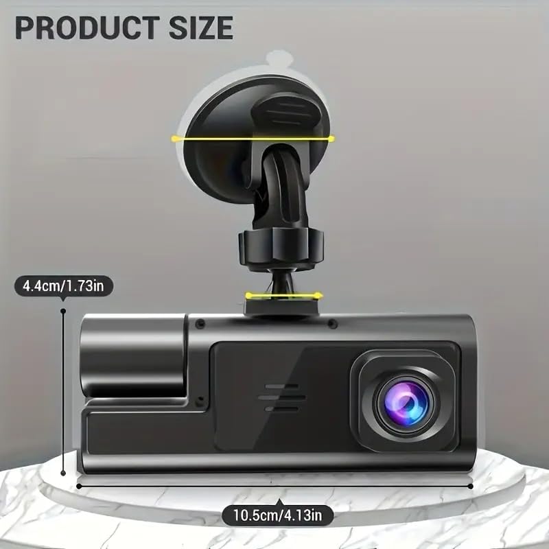 Black Box Super HD 1296P Car Dash Camera – G-Sensor, Parking Mode, Loop Recording – Image 3