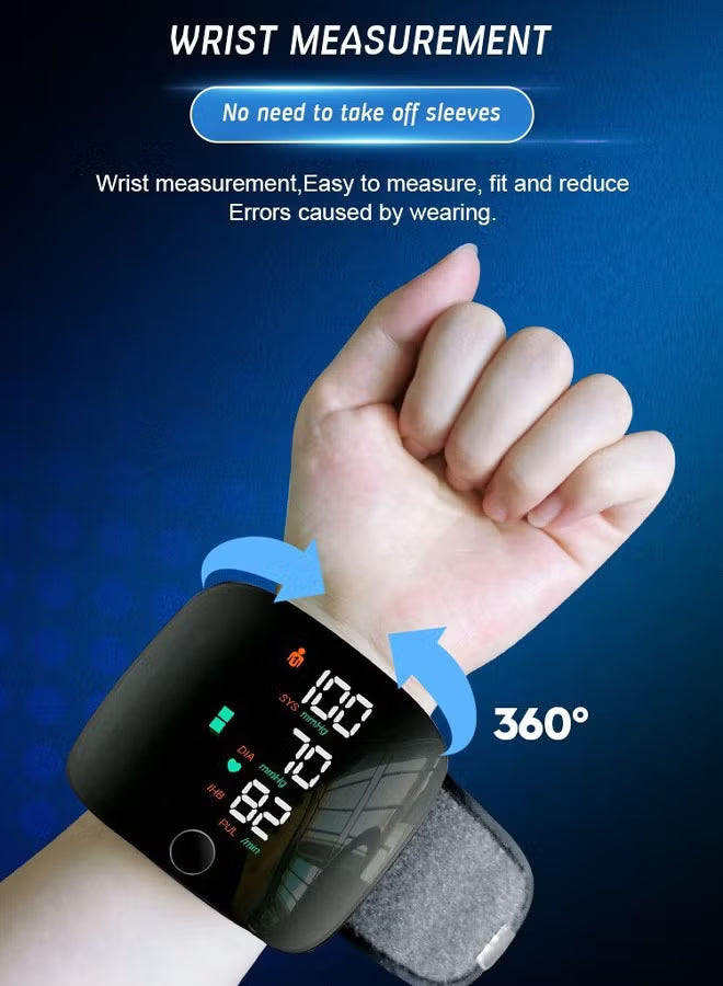 Blood Pressure Monitor Dual Users x99 Readings – Voice-Enabled LCD Display – Automatic – Image 2