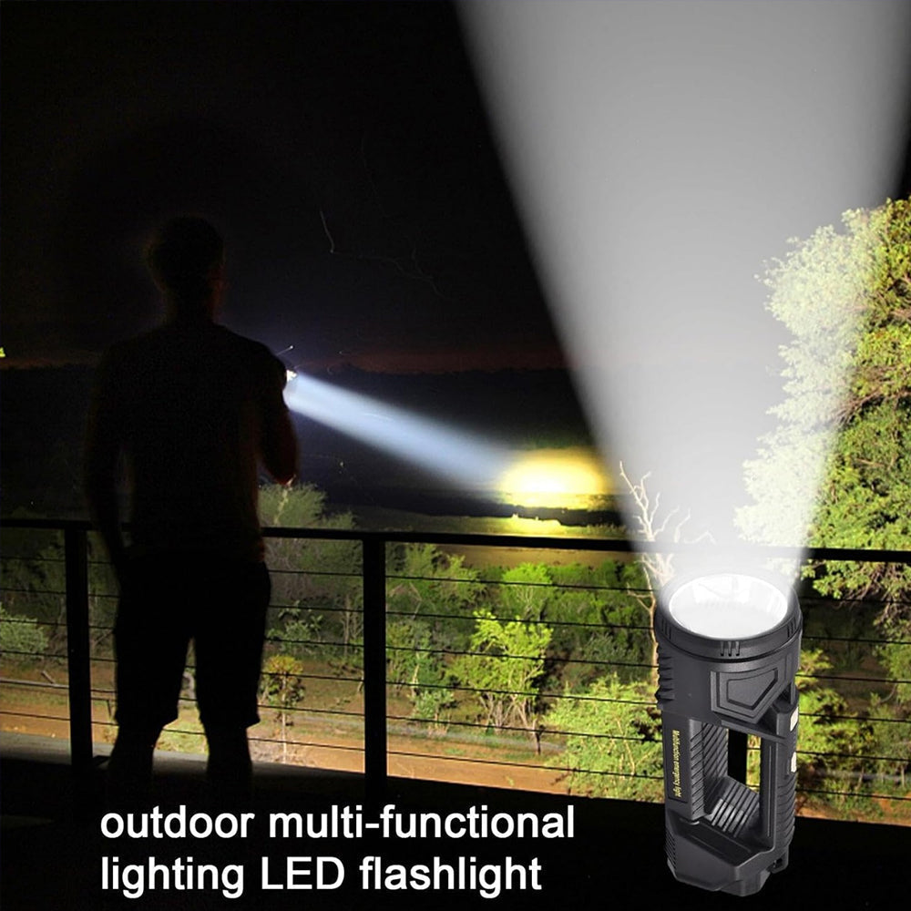 Camping Searchlight LED – Super Bright LED Flashlight Handheld Flashlight Searchlight – Image 7