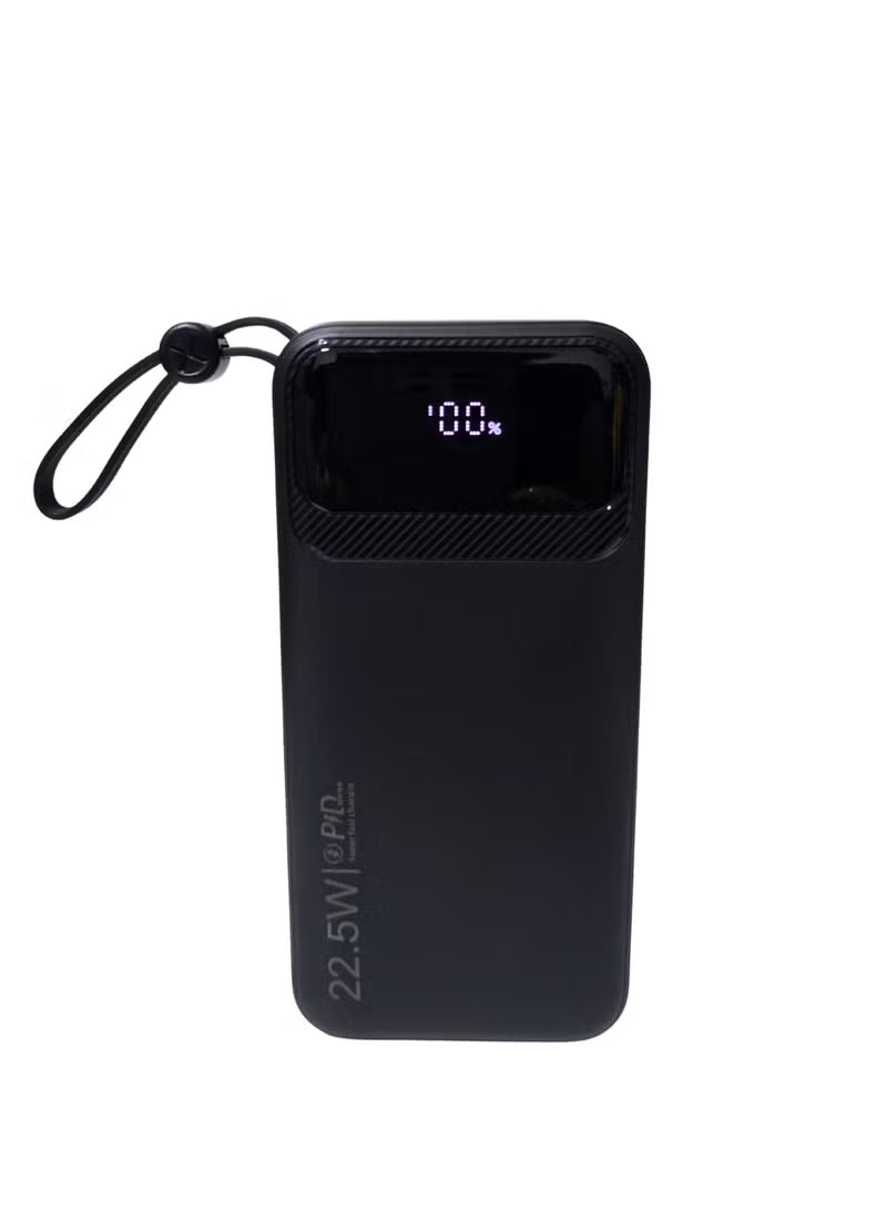 Power Bank 20, 000mAh – 22.5W Fast Charge, 4 USB + 2 Type-C, Digital Display