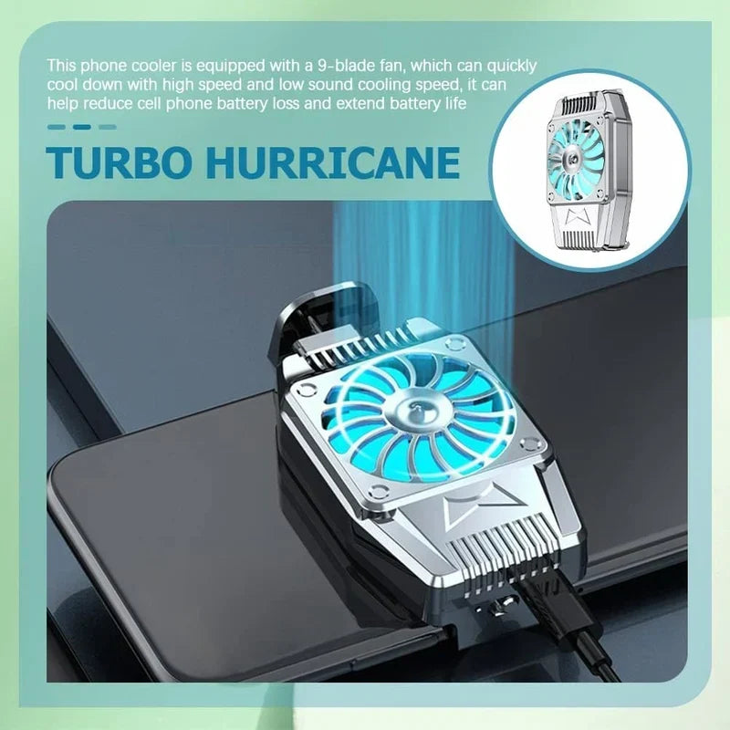 Mobile Game Cooling Fan – Phone Cooler for Smooth Gaming – Image 4