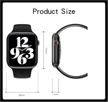 Unisex Smartwatch – Fitness Tracker, Heart Rate, BP, Sleep Monitor