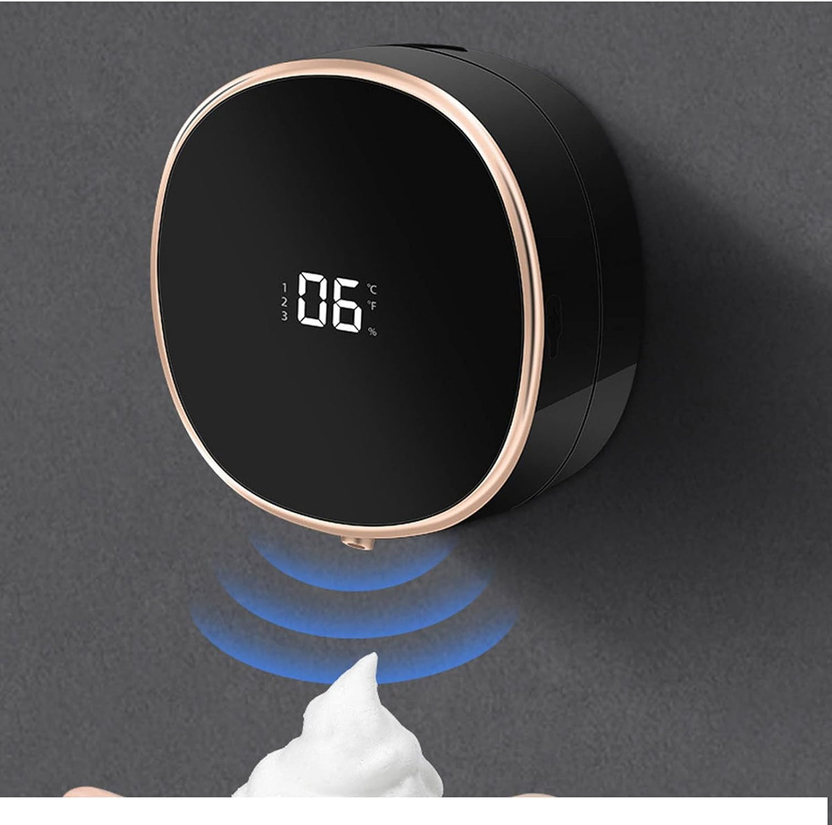 Automatic Touch-Free Soap Dispenser – Digital Temperature Display – Image 6