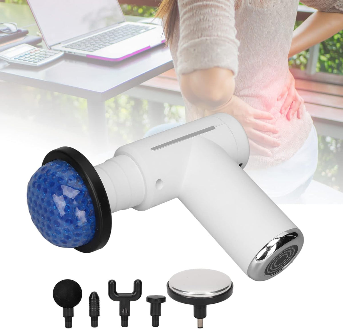 Hot & Cold Therapy Massage Gun – Deep Tissue Percussion Massager – Image 2