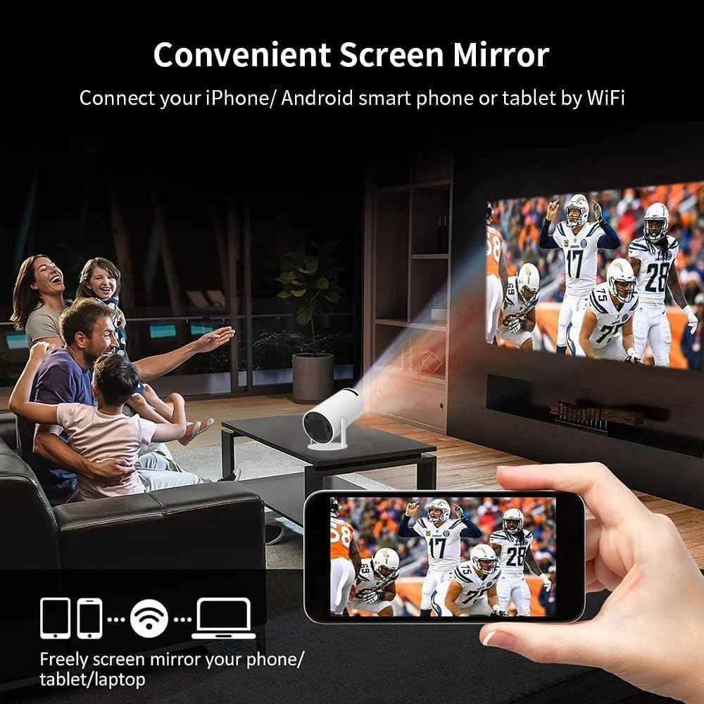 Game Projector 2-in-1 Professional Chip, Portable Projector – Wireless Controller – Image 8