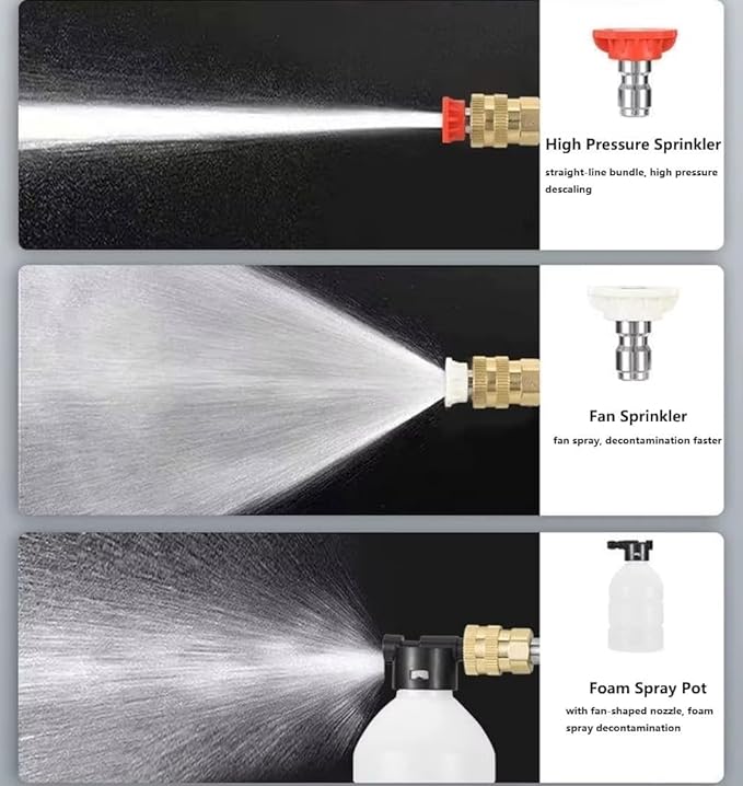 Portable Car Wash Machine – 68V, Foam & Hose Included – Image 2
