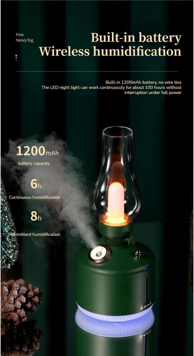 Mobi Garden Retro Camp Light – Green – Image 3