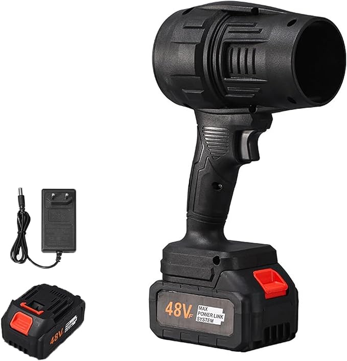 Cordless Leaf Blower, 35000 PA Handheld Electric Leaf Blower – Battery & Charger