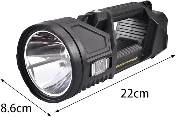 Camping Searchlight LED – Super Bright LED Flashlight Handheld Flashlight Searchlight – Image 2