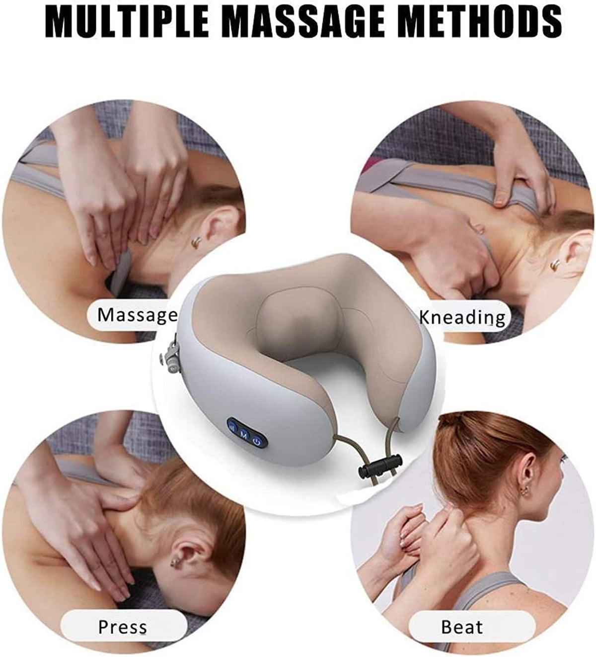 Rechargeable Cervical Neck Massager – Portable Vibration Neck & Shoulder Massager – Image 5