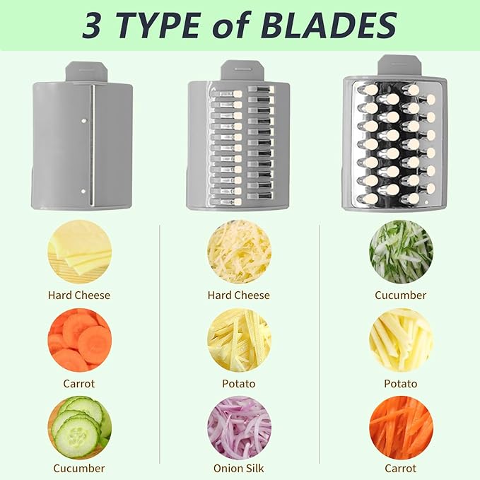 Electric Vegetable & Food Cutter – Stainless Steel Automatic Cutter & Slicer – Image 2