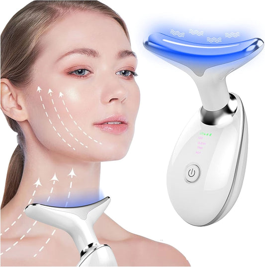 Skin Rejuvenation Beauty Device for Face & Neck, 3-in-1 Firming Wrinkle Removal Facial