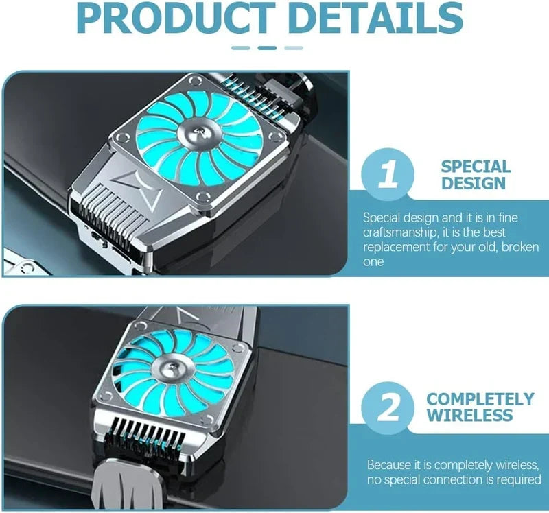 Mobile Game Cooling Fan – Phone Cooler for Smooth Gaming – Image 6