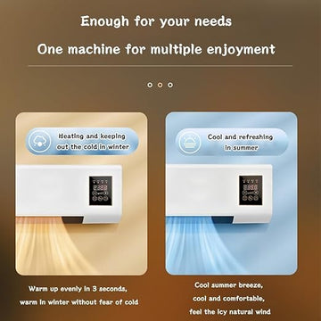 Personal Mini Air Conditioners, Dual Use Wall-Mounted Air Conditioner
