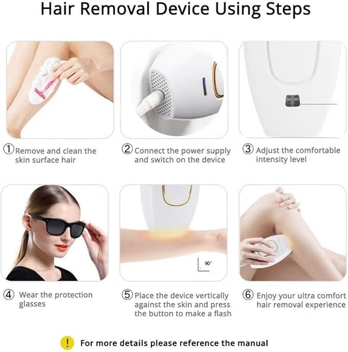 Home IPL Hair Removal Device – Professional Permanent Hair Reduction – Image 9