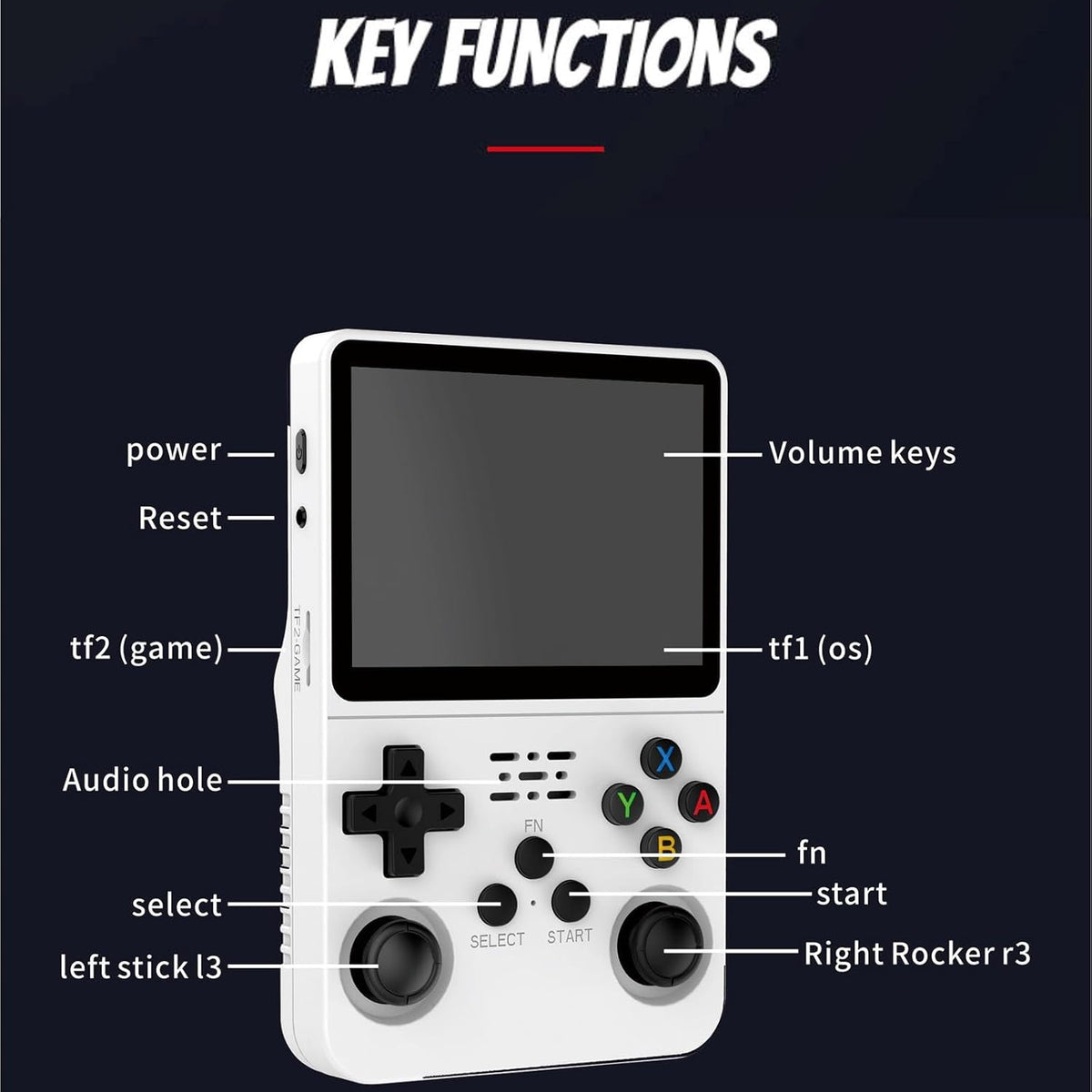 M19 Retro Handheld Game Console – Retropixel Pro V2 – Image 6