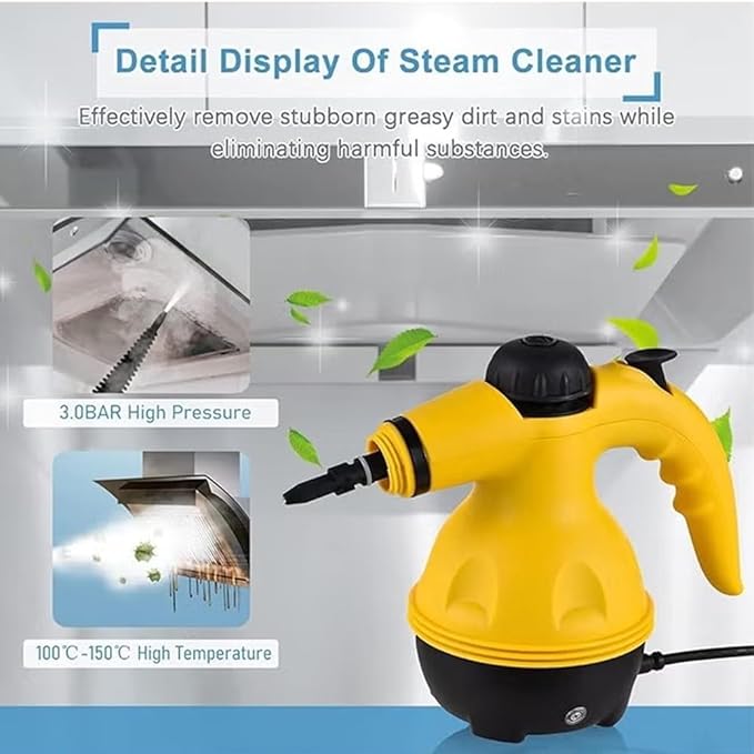 High Pressure Steam Cleaner – 1200W, Portable Handheld – Image 3