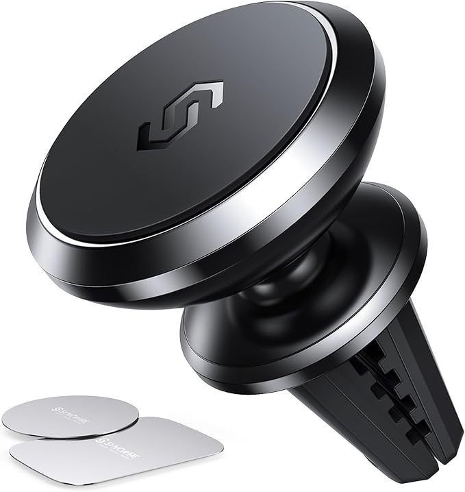 Magnetic Car Phone Holder – 360° Rotatable Air Vent Mount