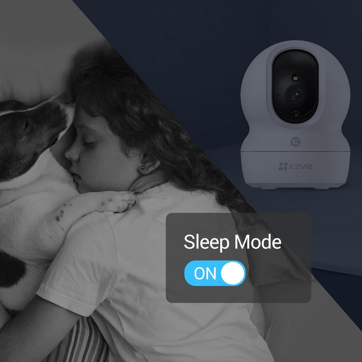 Alexa & Google C6N 2K Smart WiFi Camera – 4MP Indoor Security – Image 4