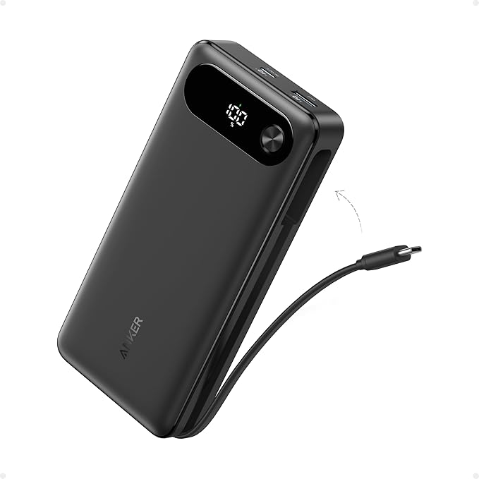 Anker Portable Charger 20K – High-Speed 87W for MacBook, iPhone