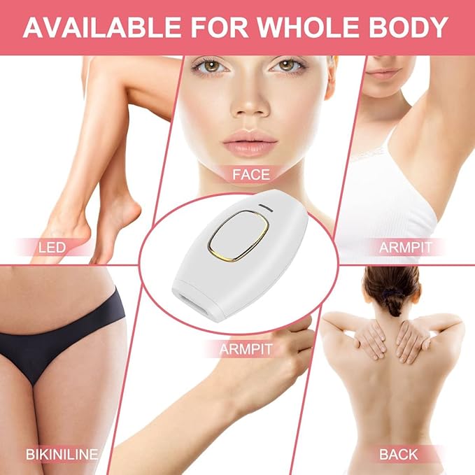 Home IPL Hair Removal Device – Professional Permanent Hair Reduction – Image 6