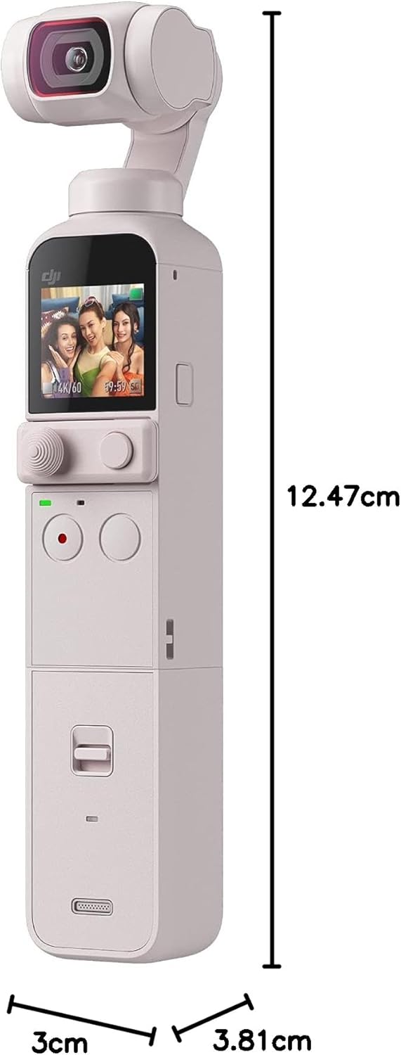 HandiCam 4K Body Camera with External Microphone – Rotation & Image Stabilization – Image 8