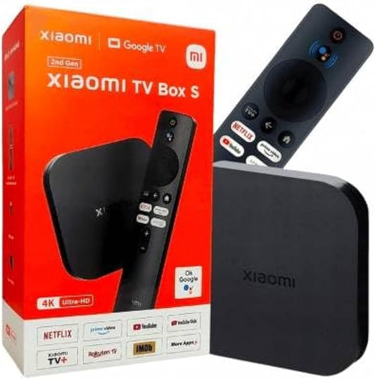 Xiaomi Mi Box S 3rd Gen) – 4K Ultra HD Streaming Media Player