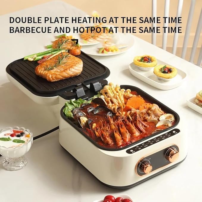 Electric Cooking Pot 1800W – 10-in-1 Multifunctional Cooker – Image 4
